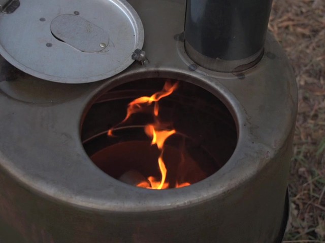  New U.S. Military Surplus Dual Fuel Stove / Heater - image 10 from the video